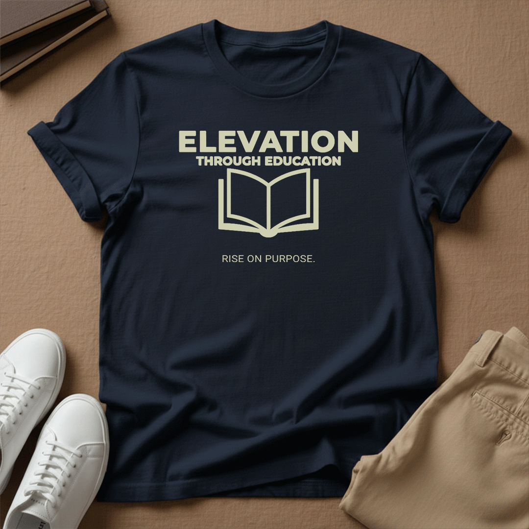 Rise Through Education - Unisex Graphic Tee