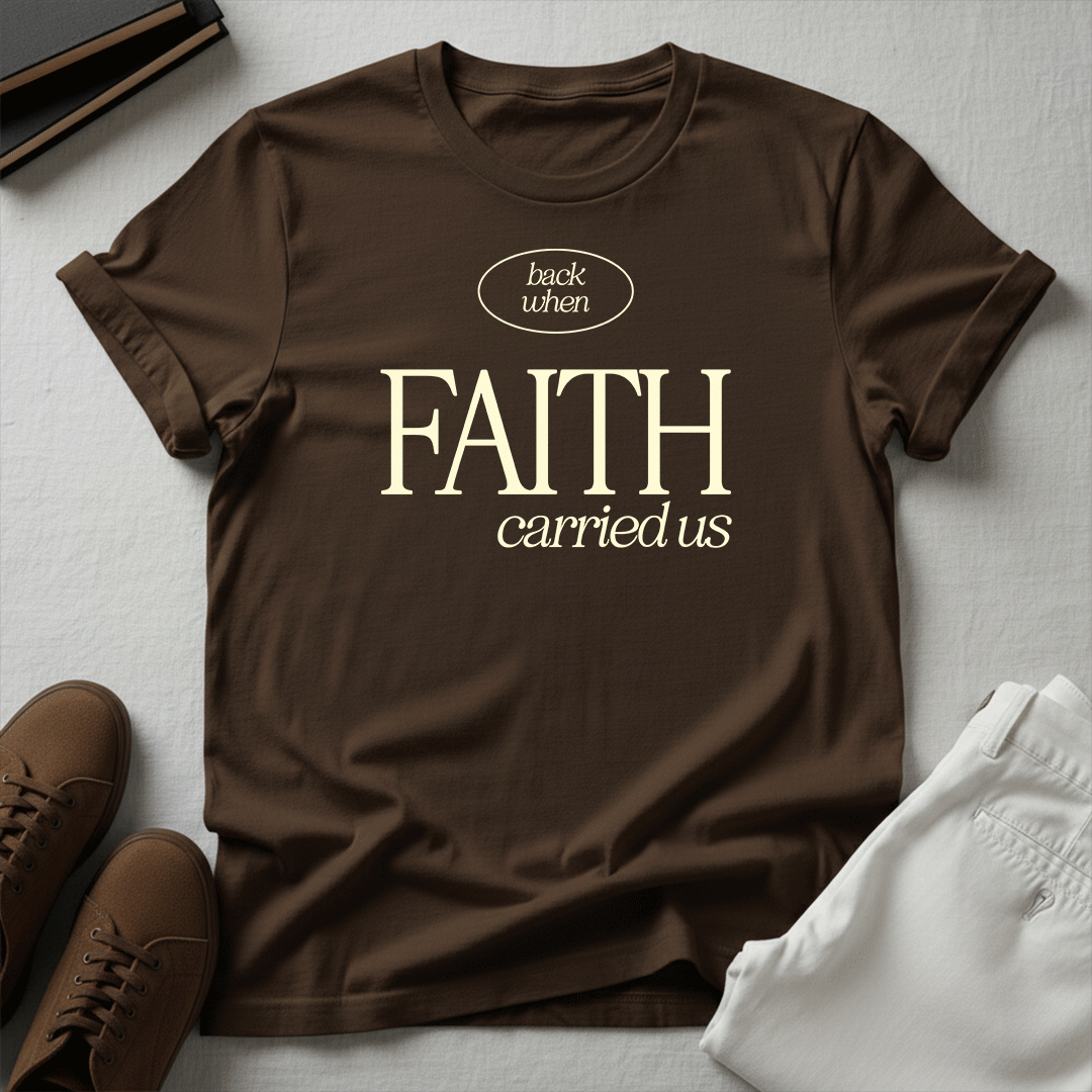 Faith Carried Us - Unisex Graphic Tee
