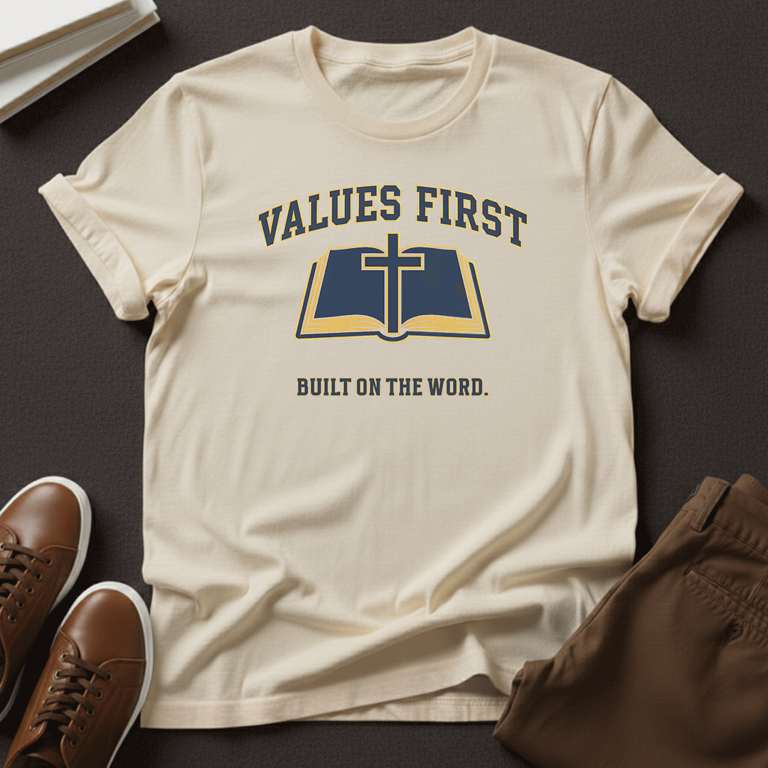 Values First Unisex Graphic Tee | Back When