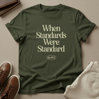 When Standards Were Standard (1980s) - Unisex Graphic Tee