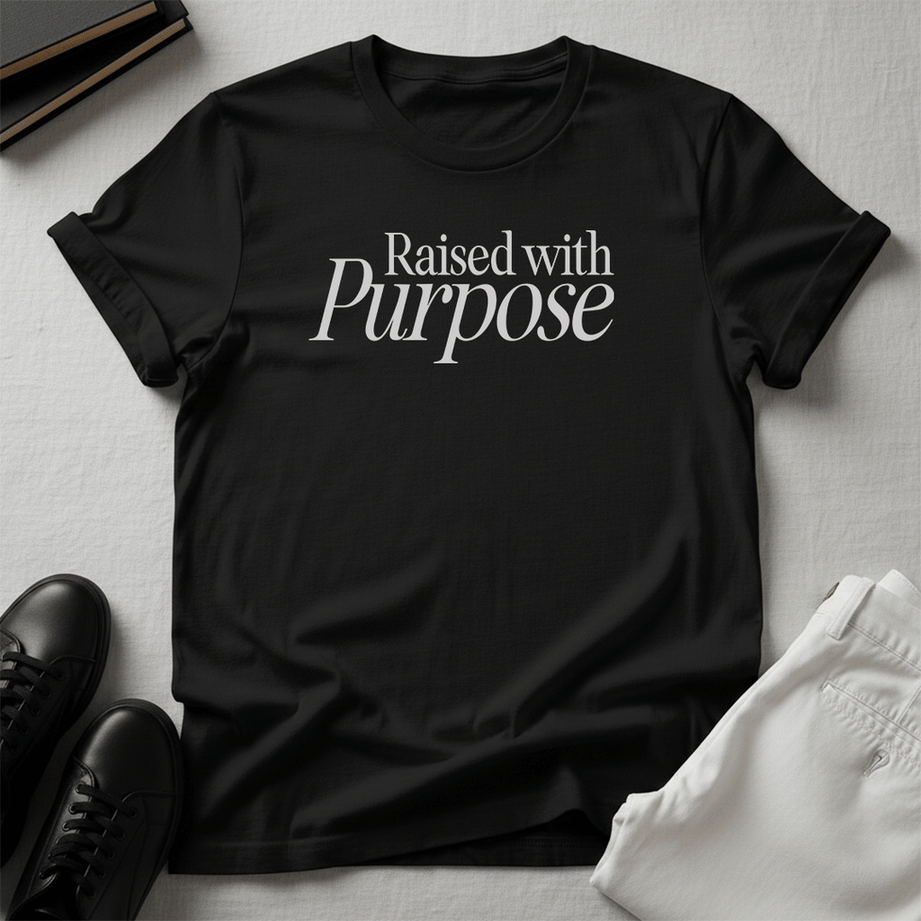 Raised With Purpose - Unisex Graphic Tee
