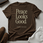 Peace Looks Good – Unisex Graphic Tee