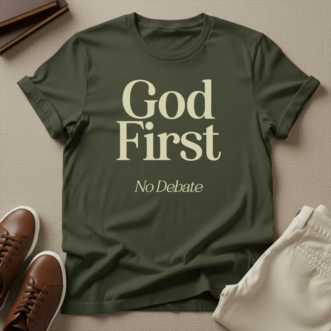 God First Unisex Graphic Tee | Back When