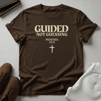 Guided Not Guessing Unisex Graphic Tee | Back When