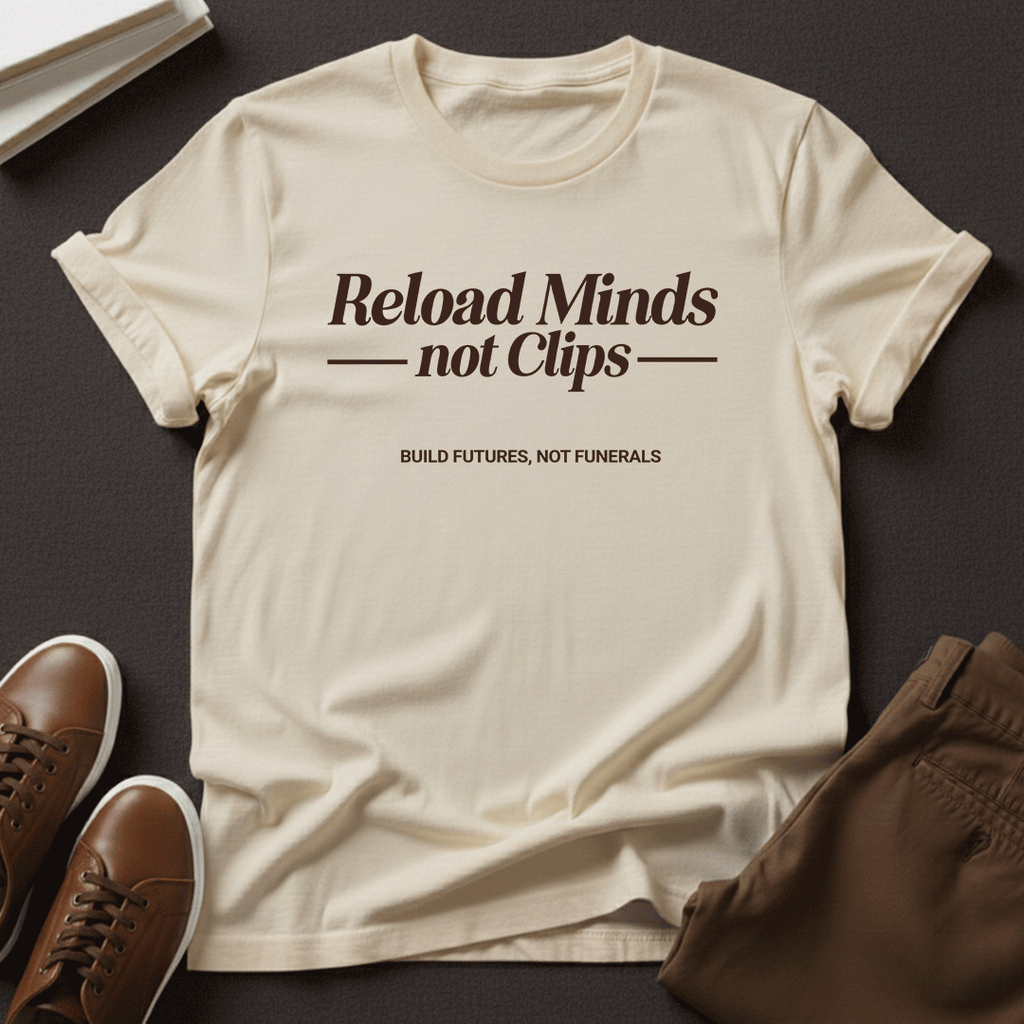 Reload Minds Not Clips – Unisex Graphic Tee