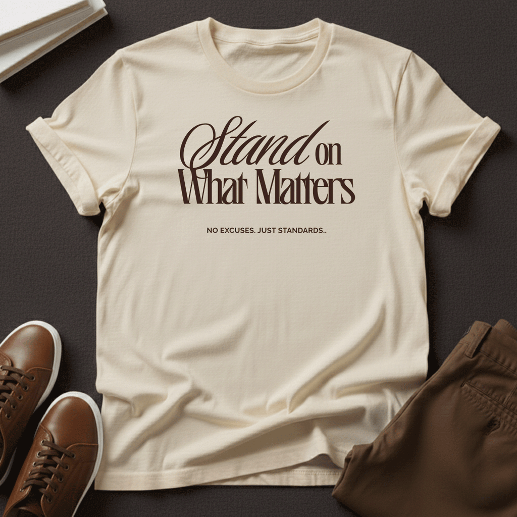 Stand on What Matters Unisex Graphic Tee