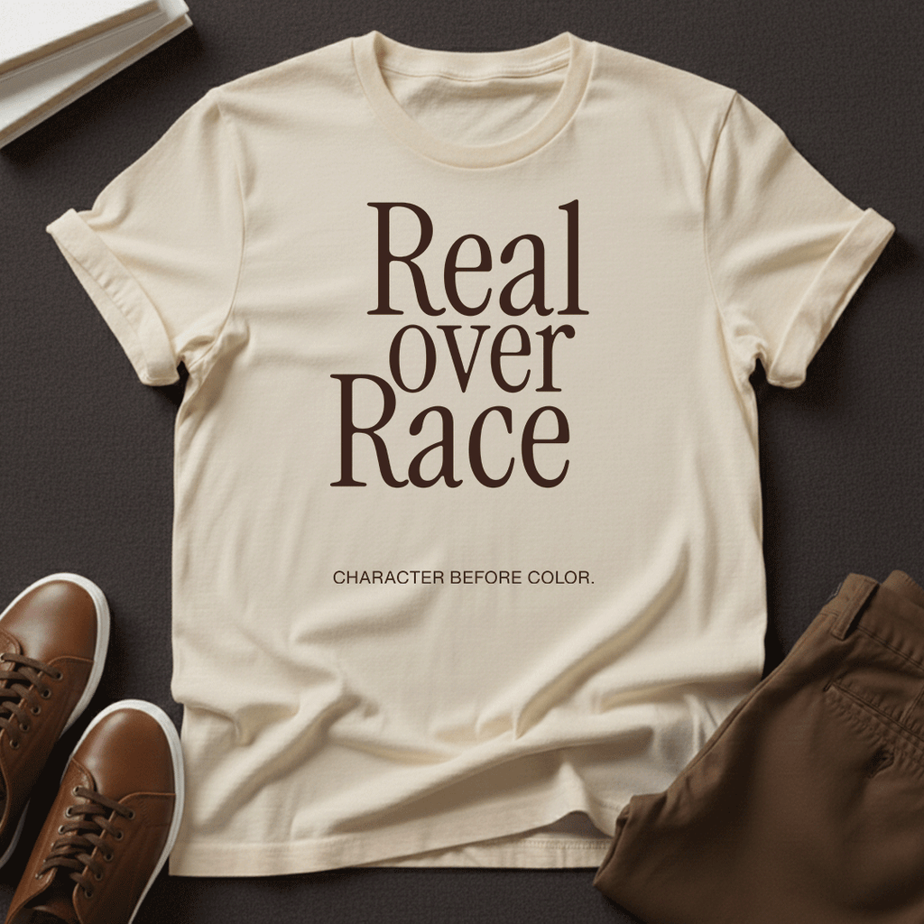 Real Over Race – Unisex Graphic Tee