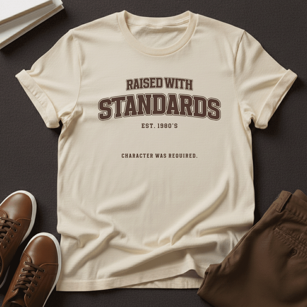 Raised With Standards (1980s) - Unisex Graphic Tee