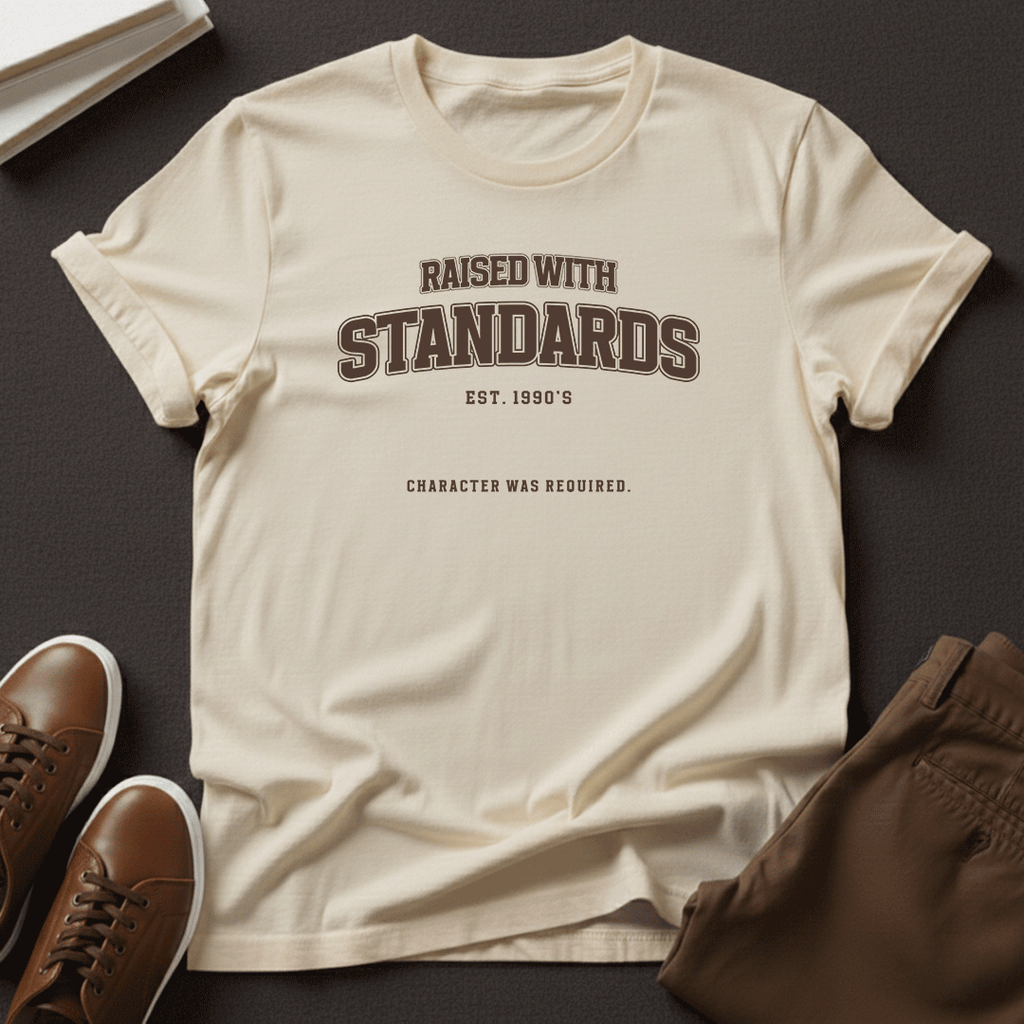 Raised With Standards (1990s) - Unisex Graphic Tee
