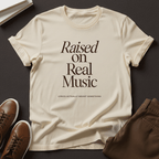 Raised on Real Music – Unisex Graphic Tee