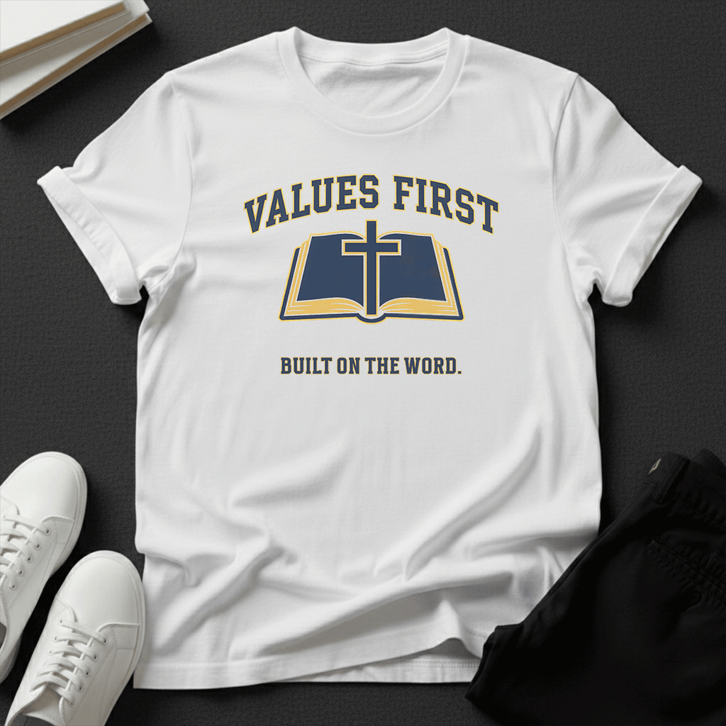 Values First Unisex Graphic Tee | Back When