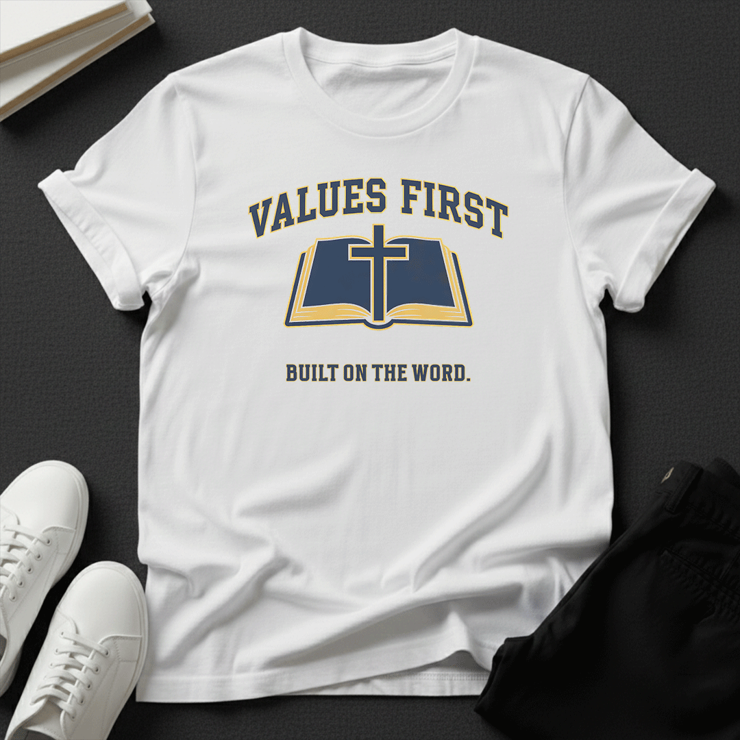 Values First Unisex Graphic Tee | Back When