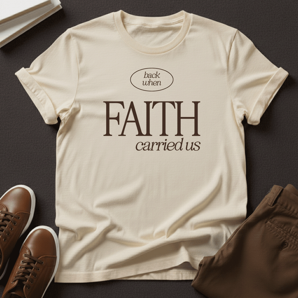 Faith Carried Us - Unisex Graphic Tee