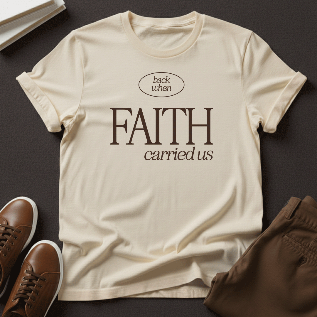 Faith Carried Us - Unisex Graphic Tee