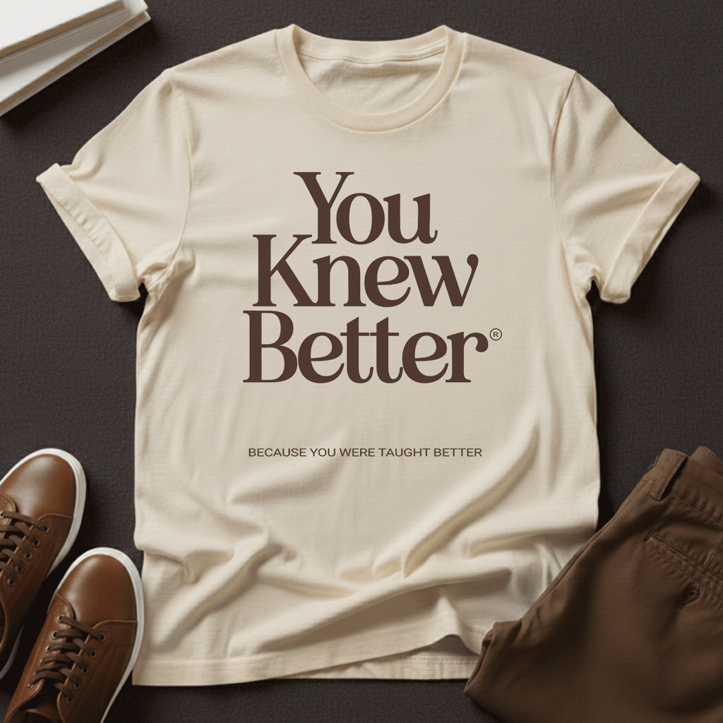 You Knew Better Unisex Graphic Tee