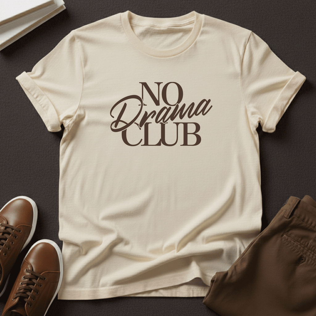 No Drama Club — Unisex Graphic Tee