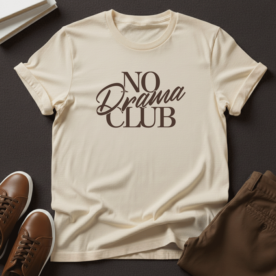 No Drama Club — Unisex Graphic Tee