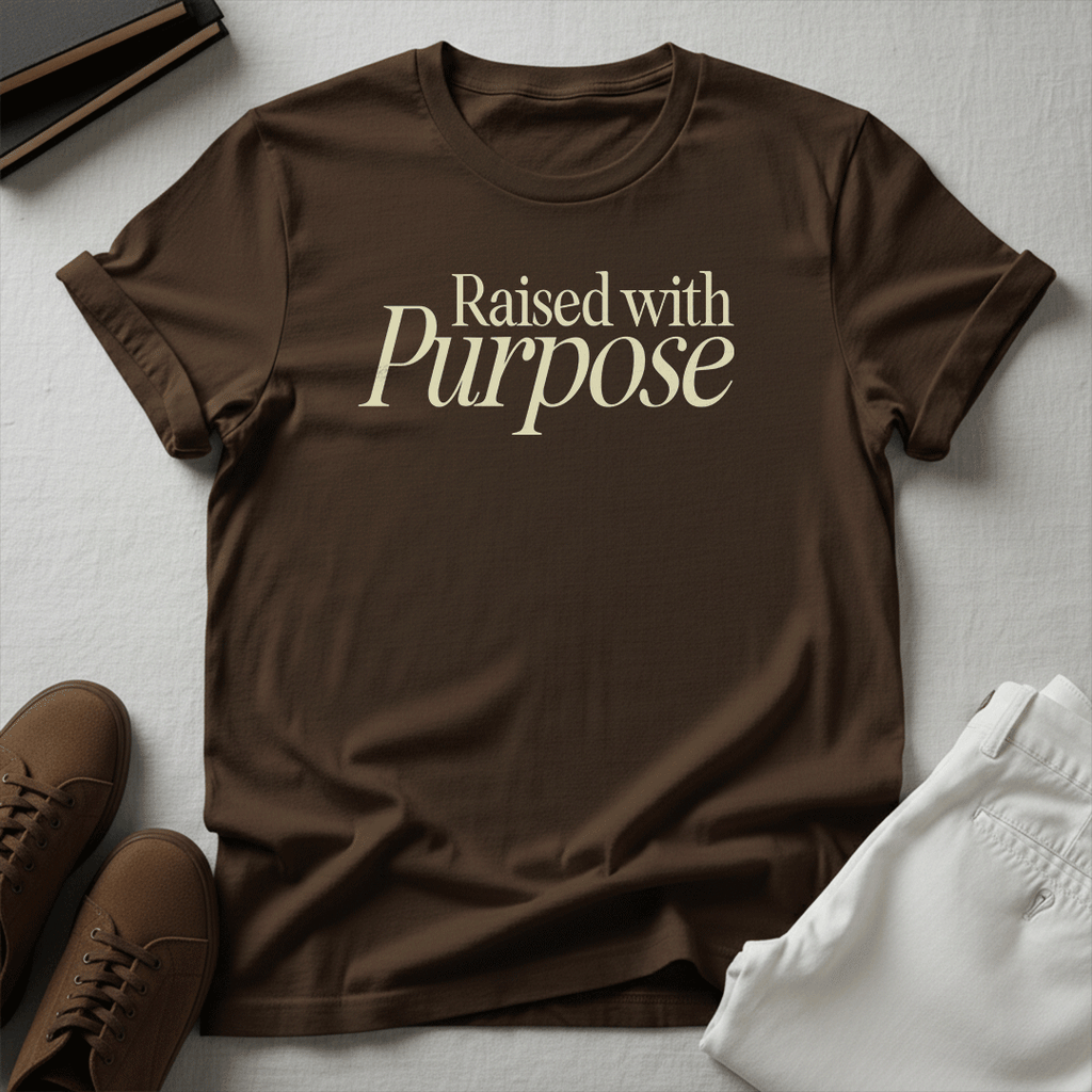 Raised With Purpose - Unisex Graphic Tee