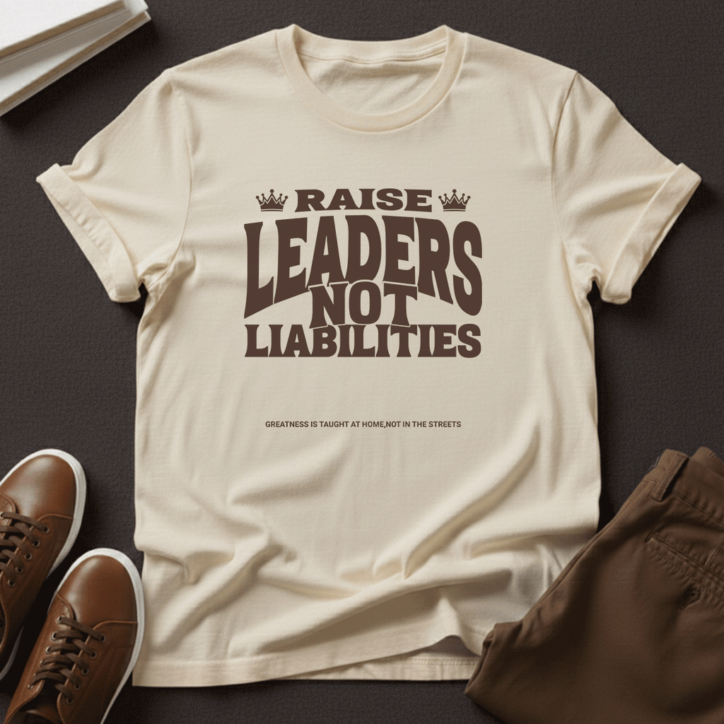 Raise Leaders Not Liabilities – Unisex Graphic Tee