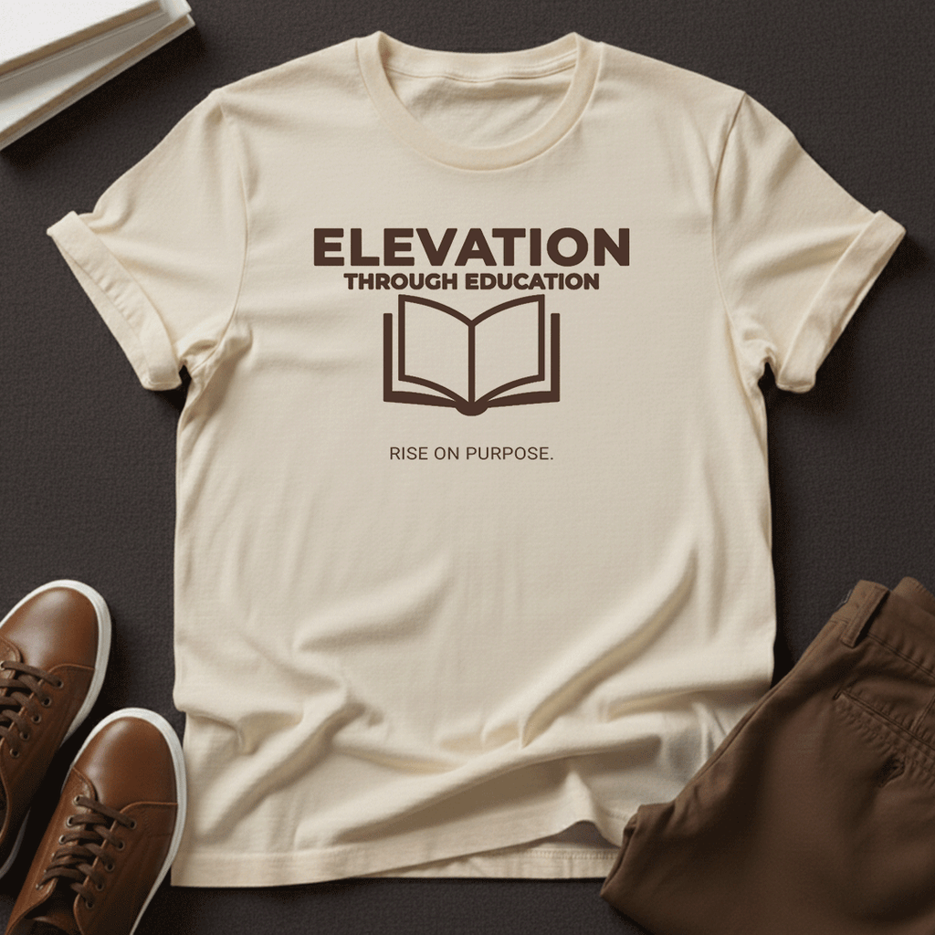 Rise Through Education - Unisex Graphic Tee