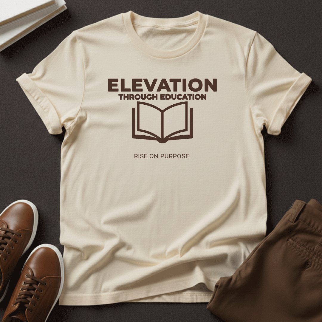 Rise Through Education - Unisex Graphic Tee