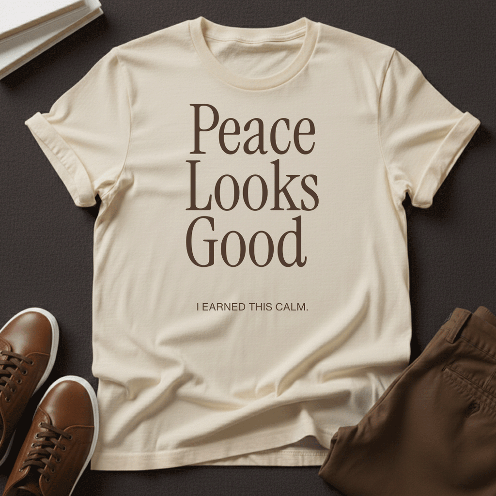 Peace Looks Good – Unisex Graphic Tee