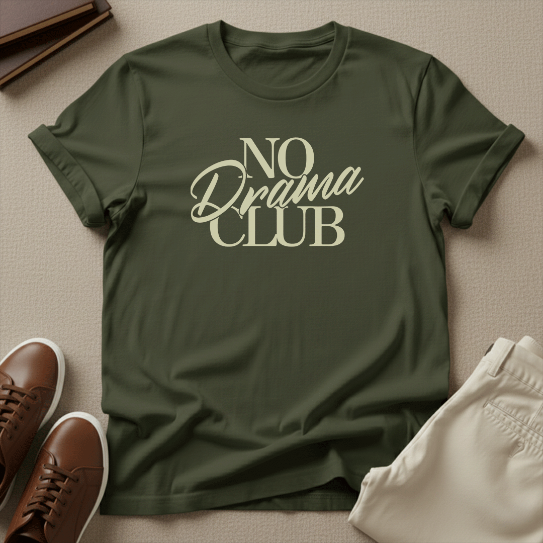 No Drama Club — Unisex Graphic Tee