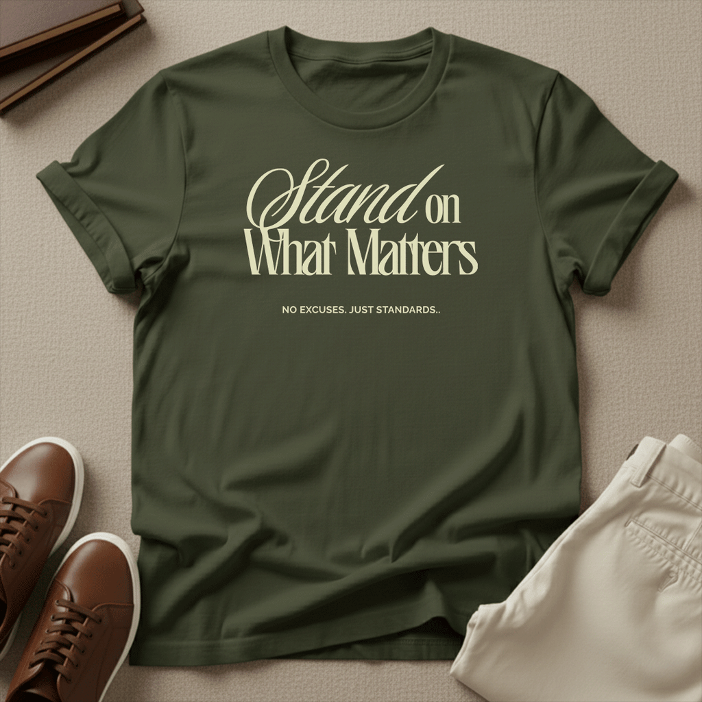 Stand on What Matters Unisex Graphic Tee