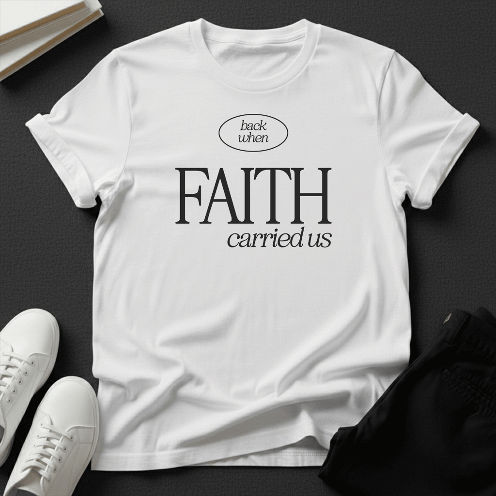Faith Carried Us - Unisex Graphic Tee