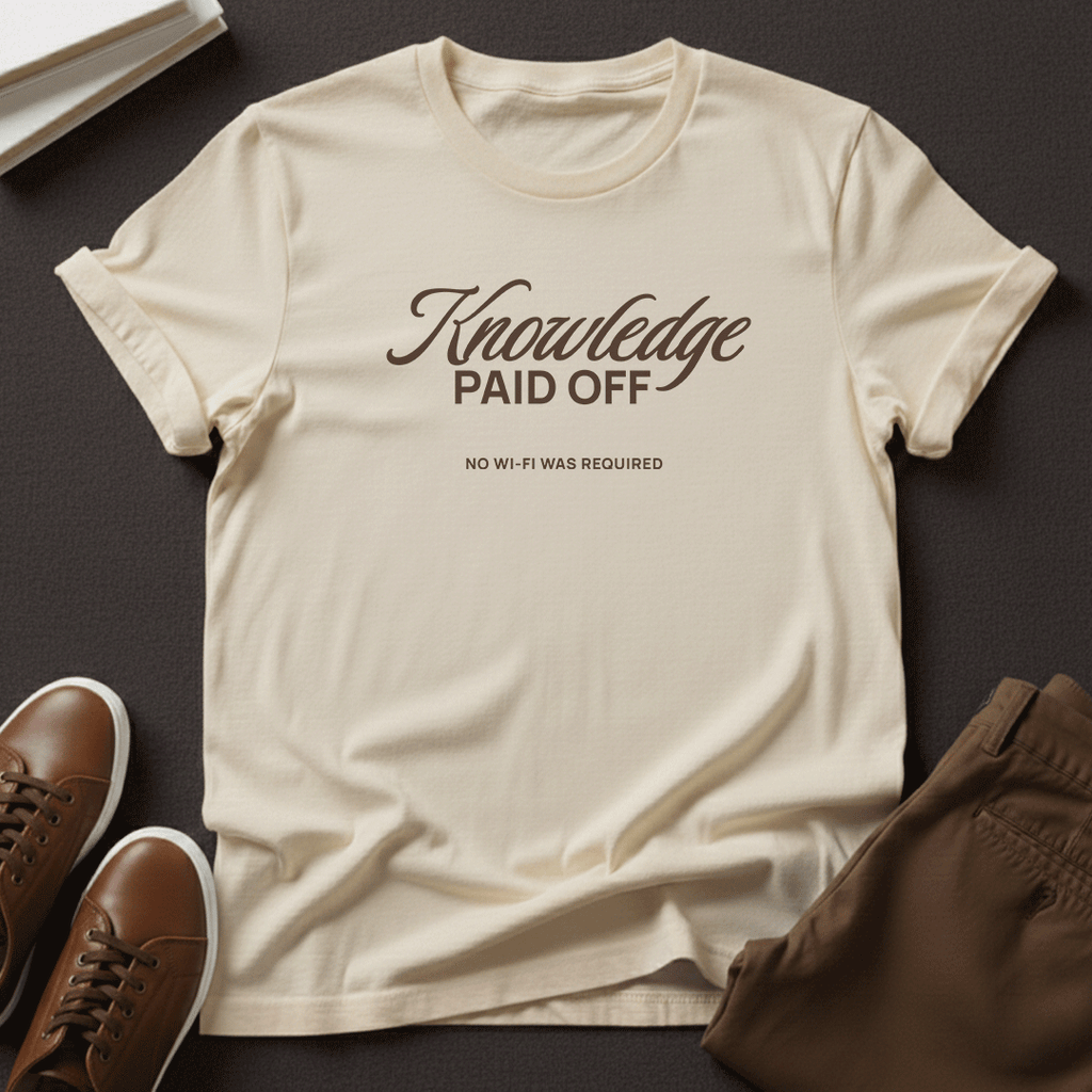 Knowledge Paid Off - Unisex Graphic Tee
