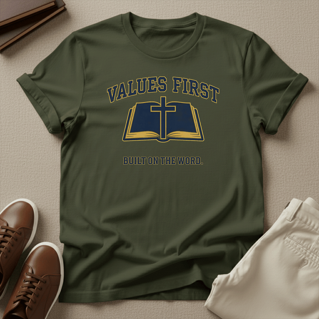 Values First Unisex Graphic Tee | Back When