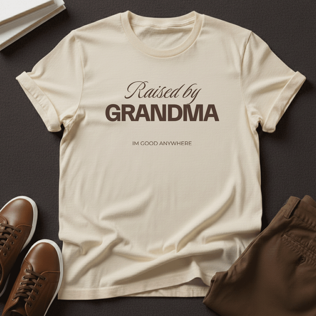 Raised by Grandma — Unisex Graphic Tee