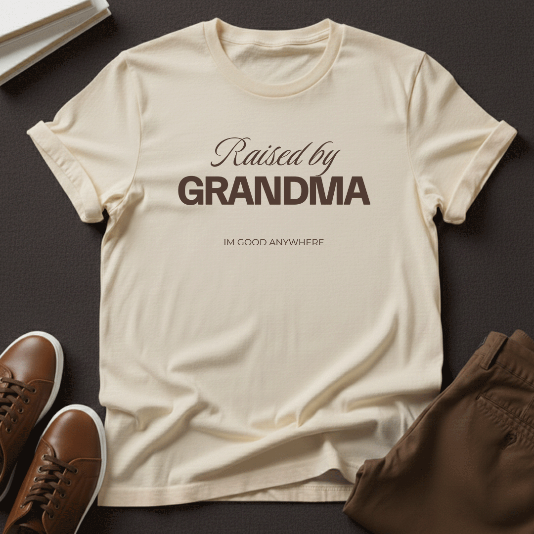 Raised by Grandma — Unisex Graphic Tee