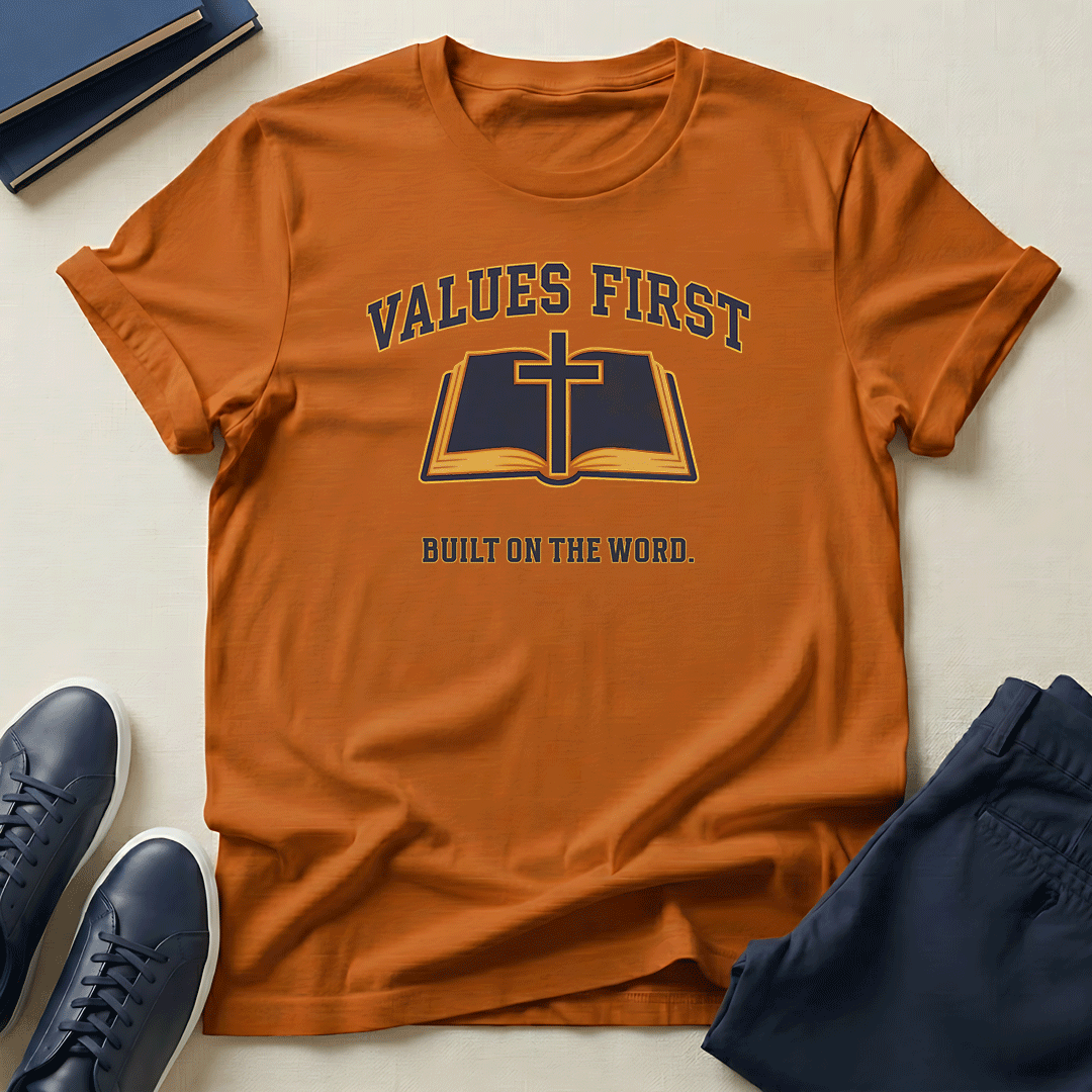Values First Unisex Graphic Tee | Back When
