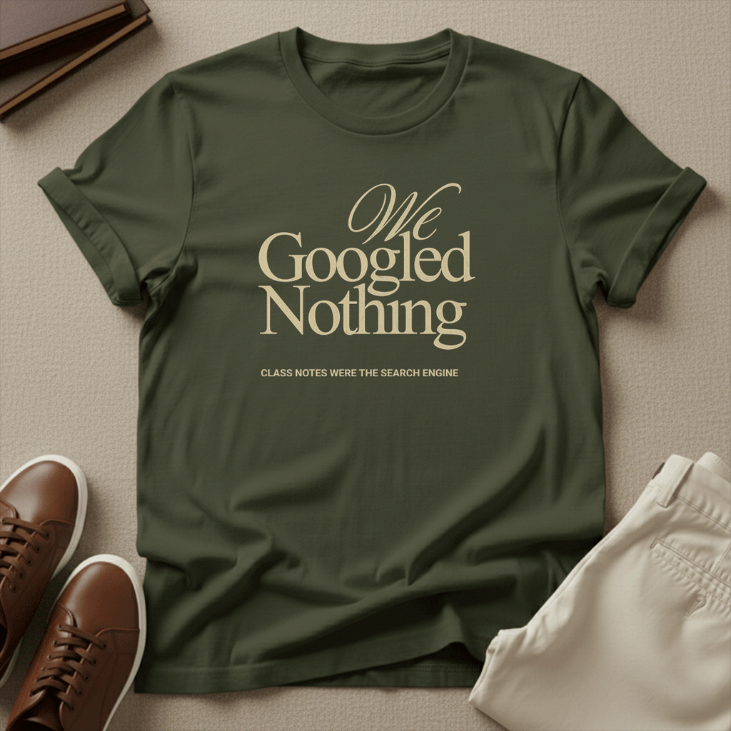 We Googled Nothing — Unisex Graphic Tee