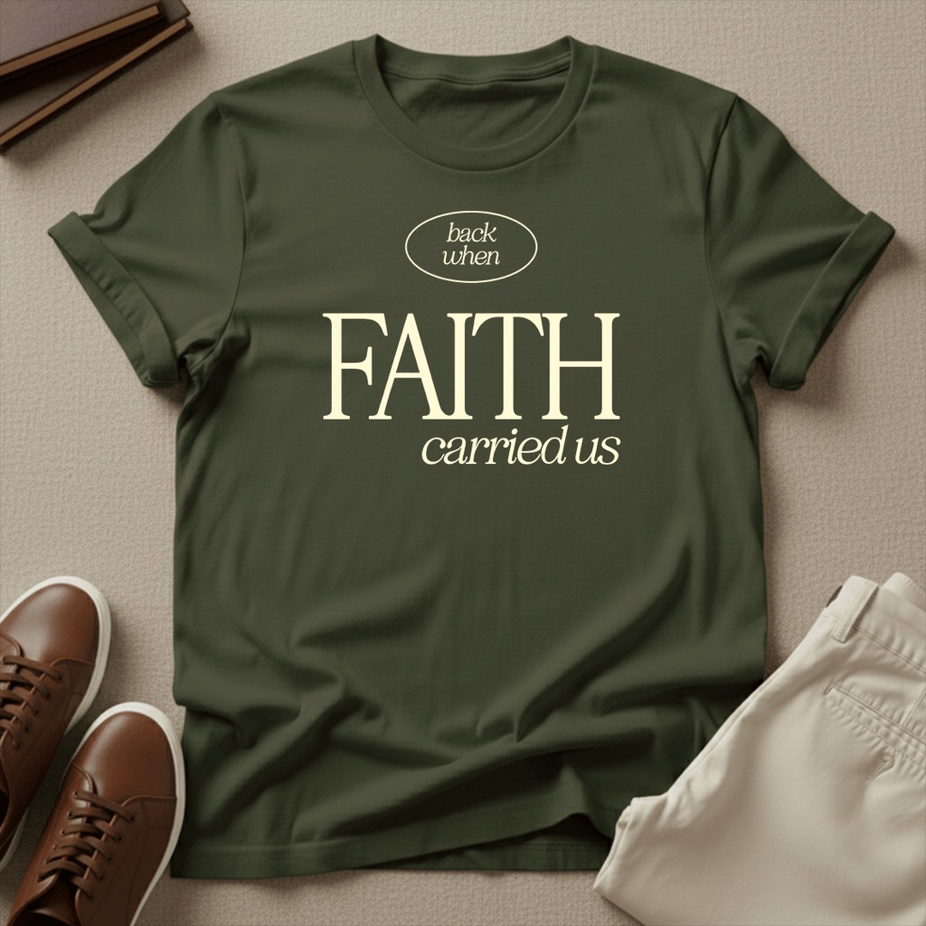 Faith Carried Us - Unisex Graphic Tee