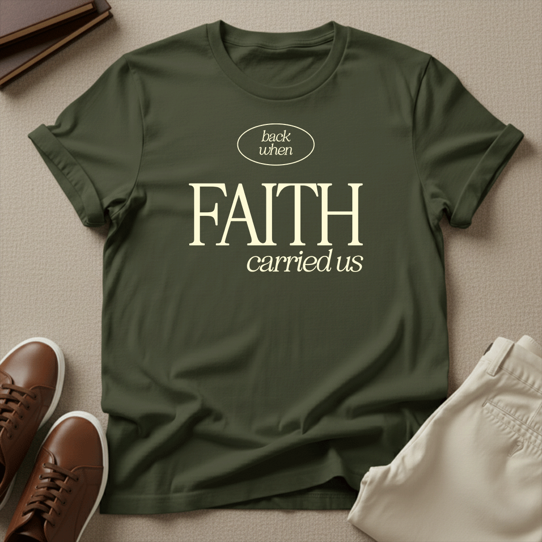 Faith Carried Us - Unisex Graphic Tee