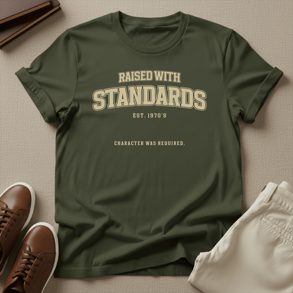 Raised With Standards (1970s) - Unisex Graphic Tee
