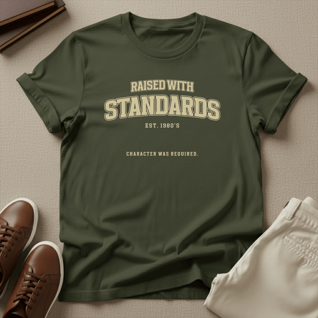 Raised With Standards (1980s) - Unisex Graphic Tee