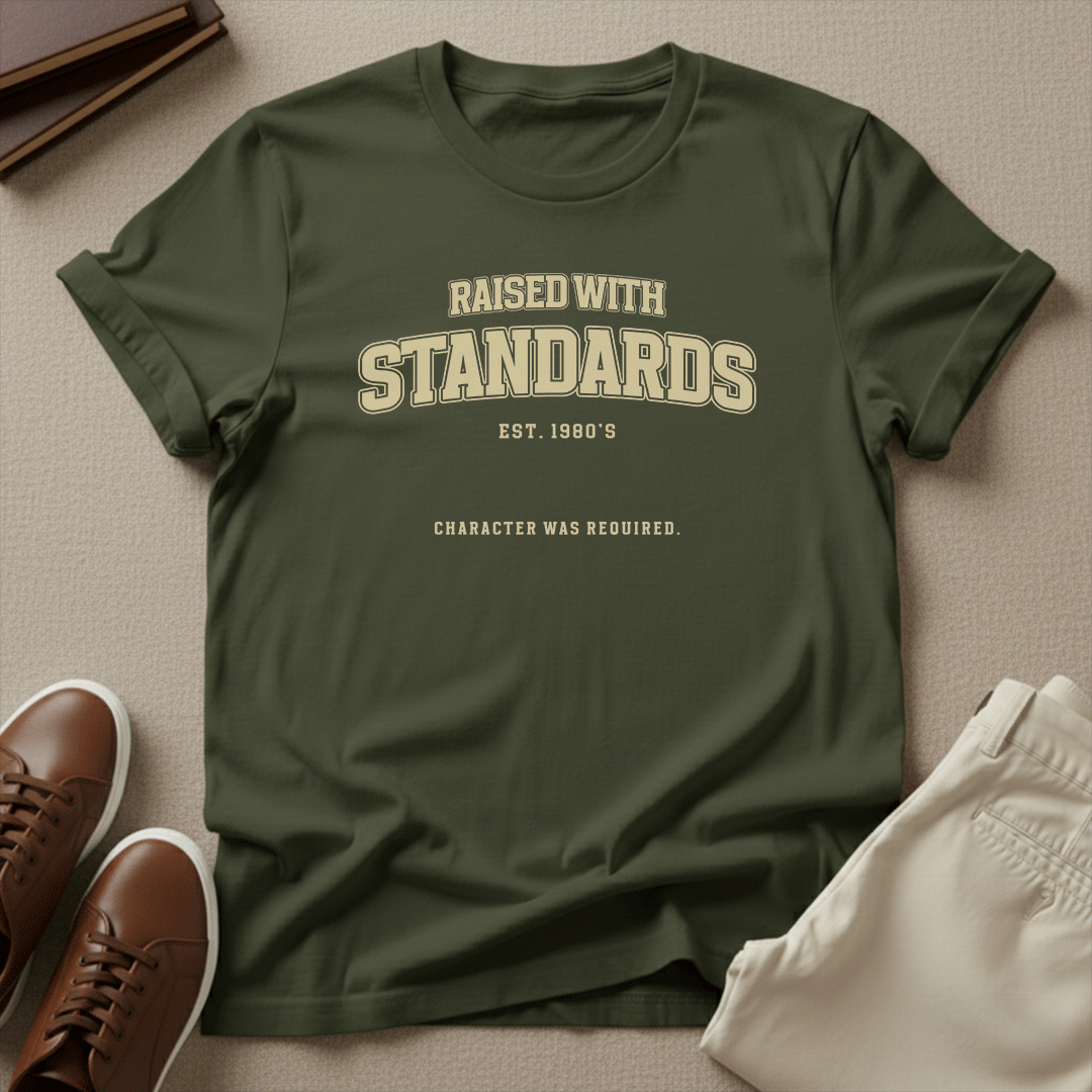 Raised With Standards (1980s) - Unisex Graphic Tee