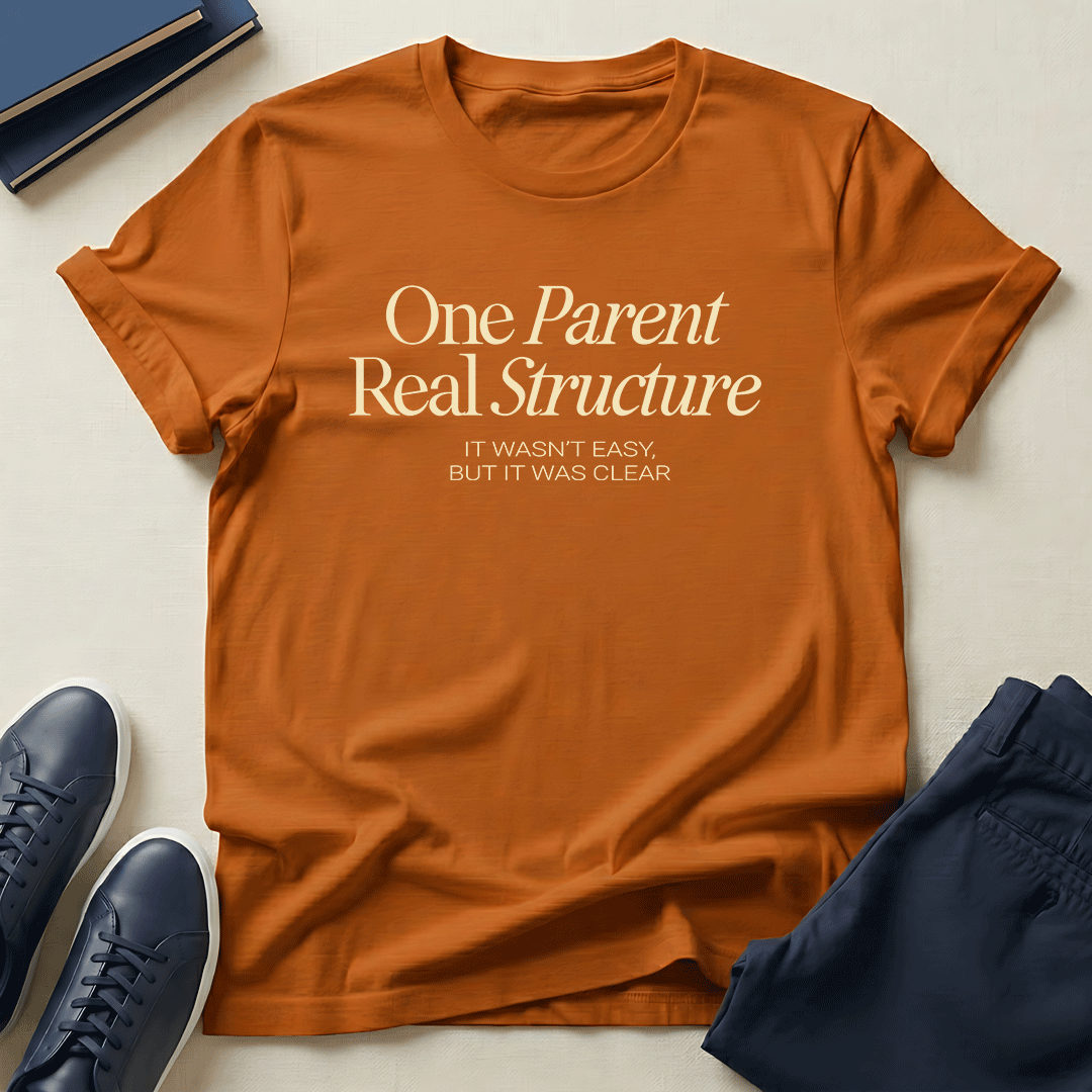 One Parent. One Structure — Unisex Nostalgic Graphic Tee