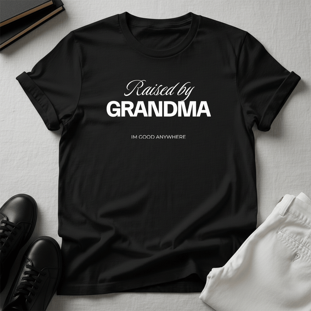 Raised by Grandma — Unisex Graphic Tee