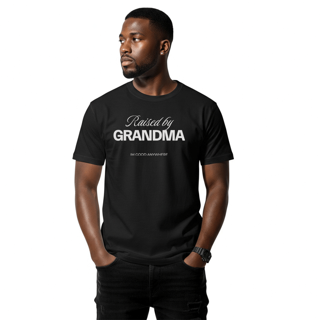 Raised by Grandma — Unisex Graphic Tee