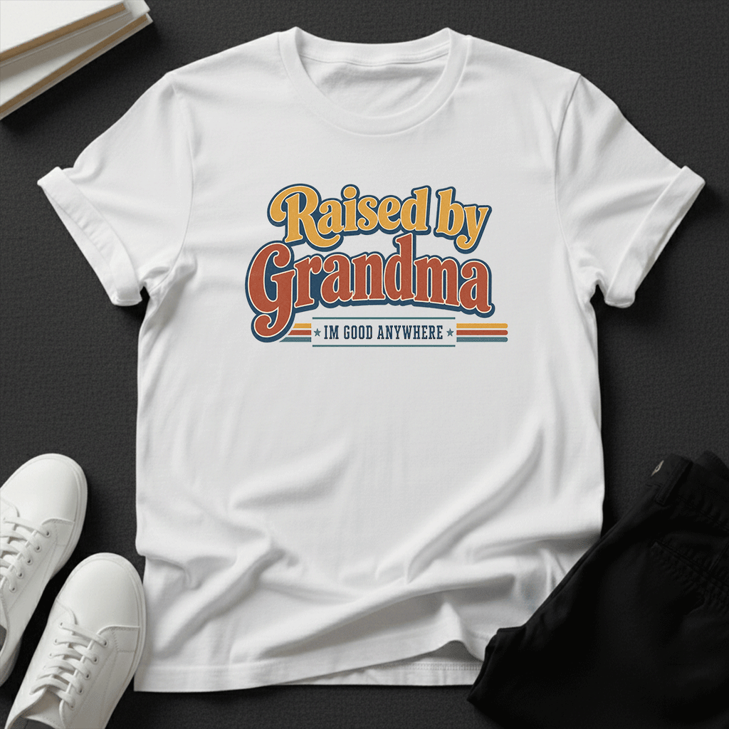 Raised by Grandma — Unisex Graphic Tee