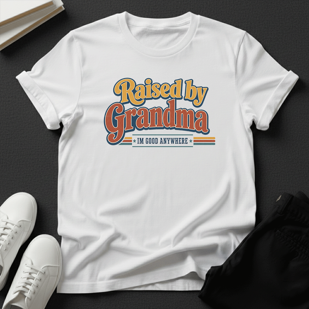 Raised by Grandma — Unisex Graphic Tee