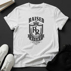 Raised Right Club™ Crest Tee – Values-Driven Unisex Graphic Tee