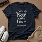 Study Now. Flex Later. - Unisex Graphic Tee